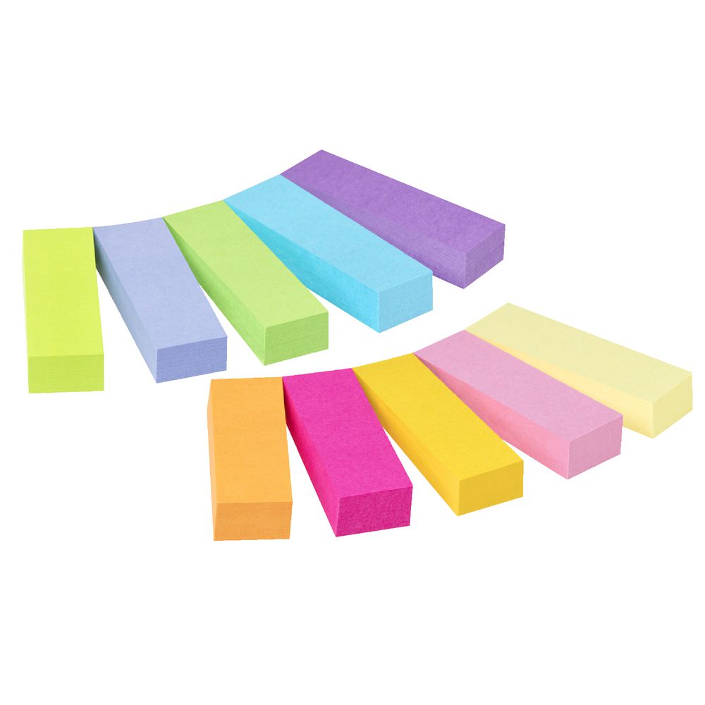 Post-it Page Markers 12mm x 44mm Jaipur 10 Pack
